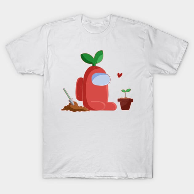 PLANTING TREES T-Shirt by Nevervand